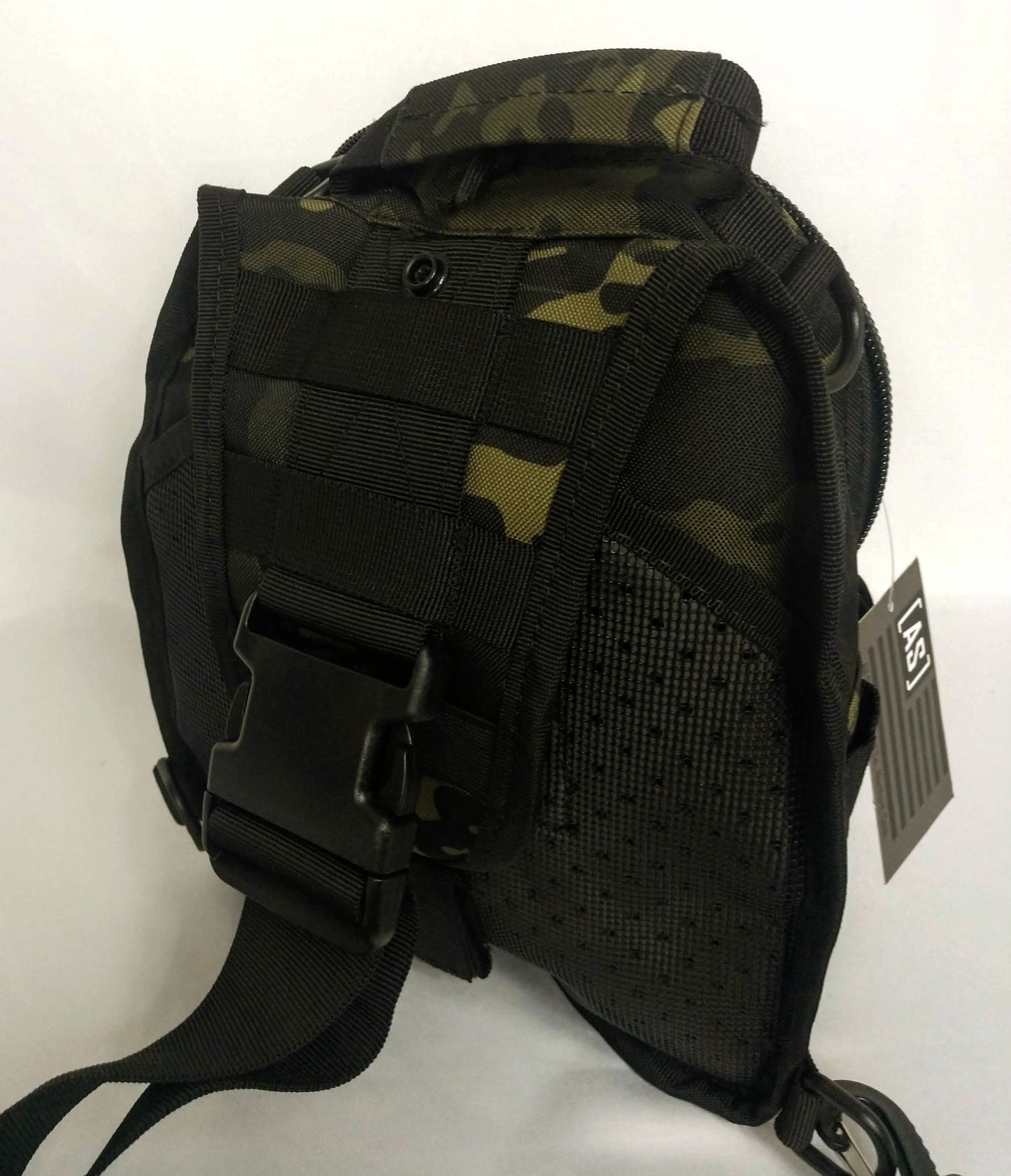 Blackout Camo Molle Sling Bag
