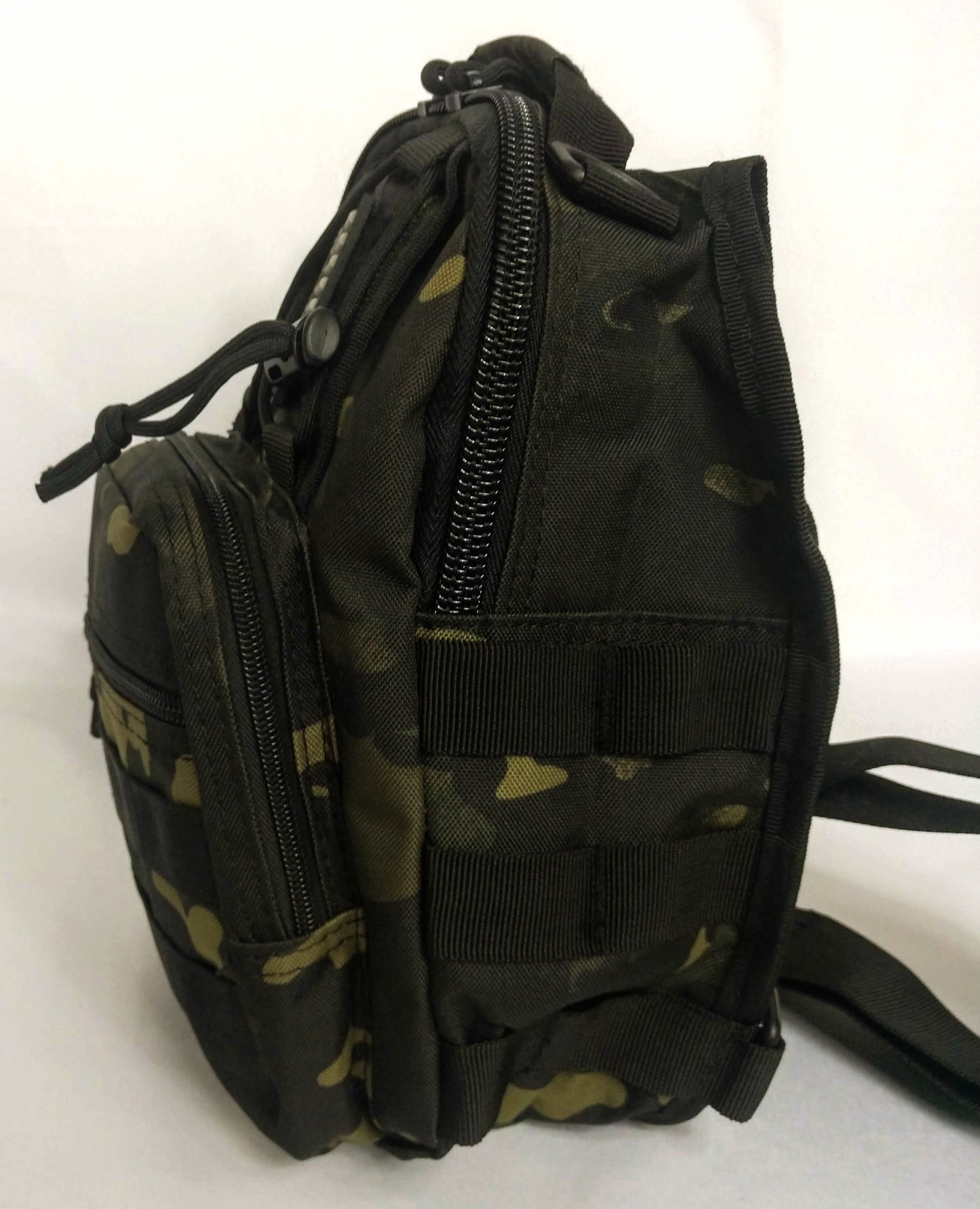 Blackout Camo Molle Sling Bag