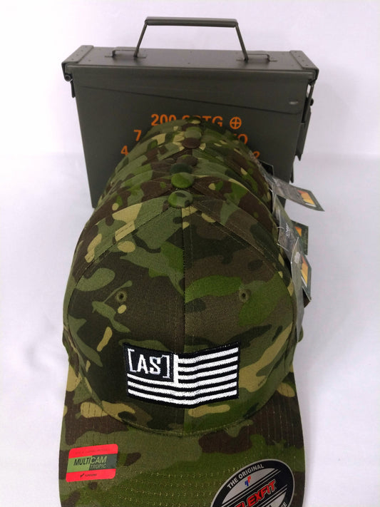 All Stripes Apparel Co. Multicam Tropic Flexfit Hat