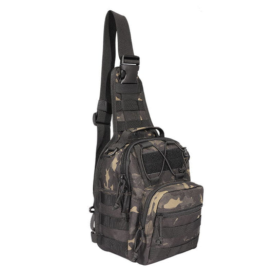 Blackout Camo Molle Sling Bag