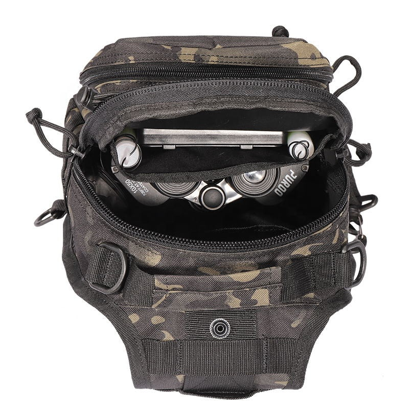 Blackout Camo Molle Sling Bag