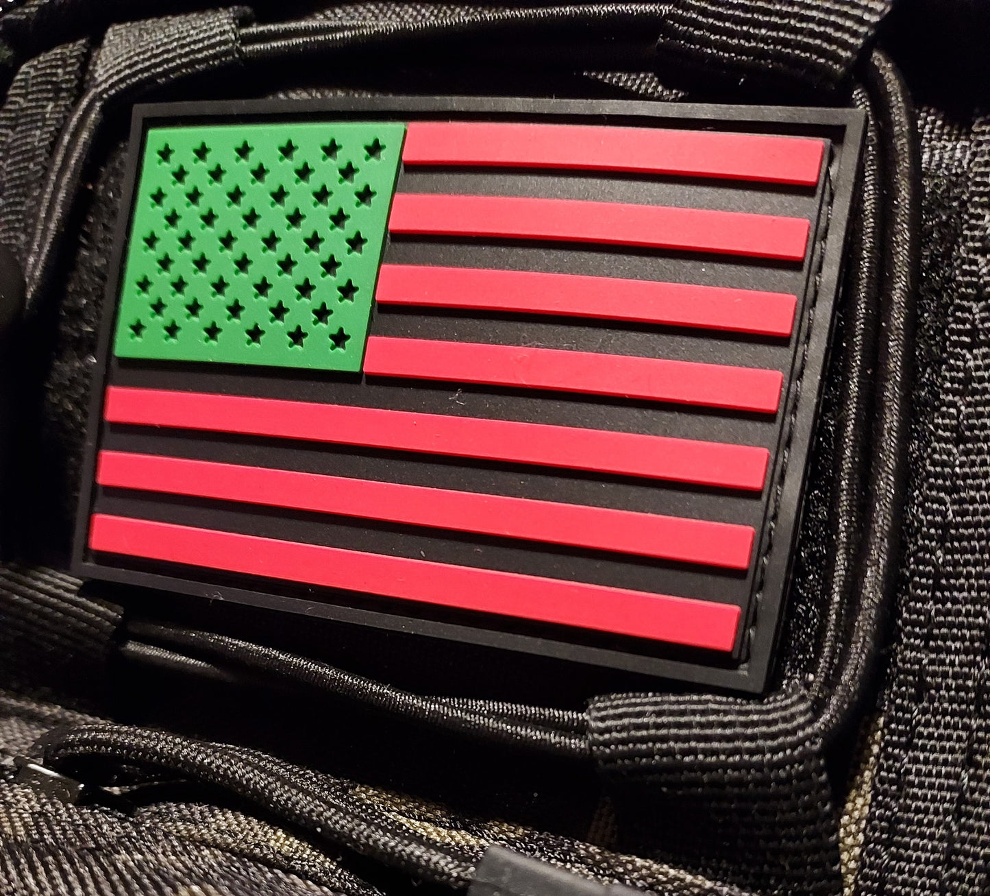 African American Flag Patch