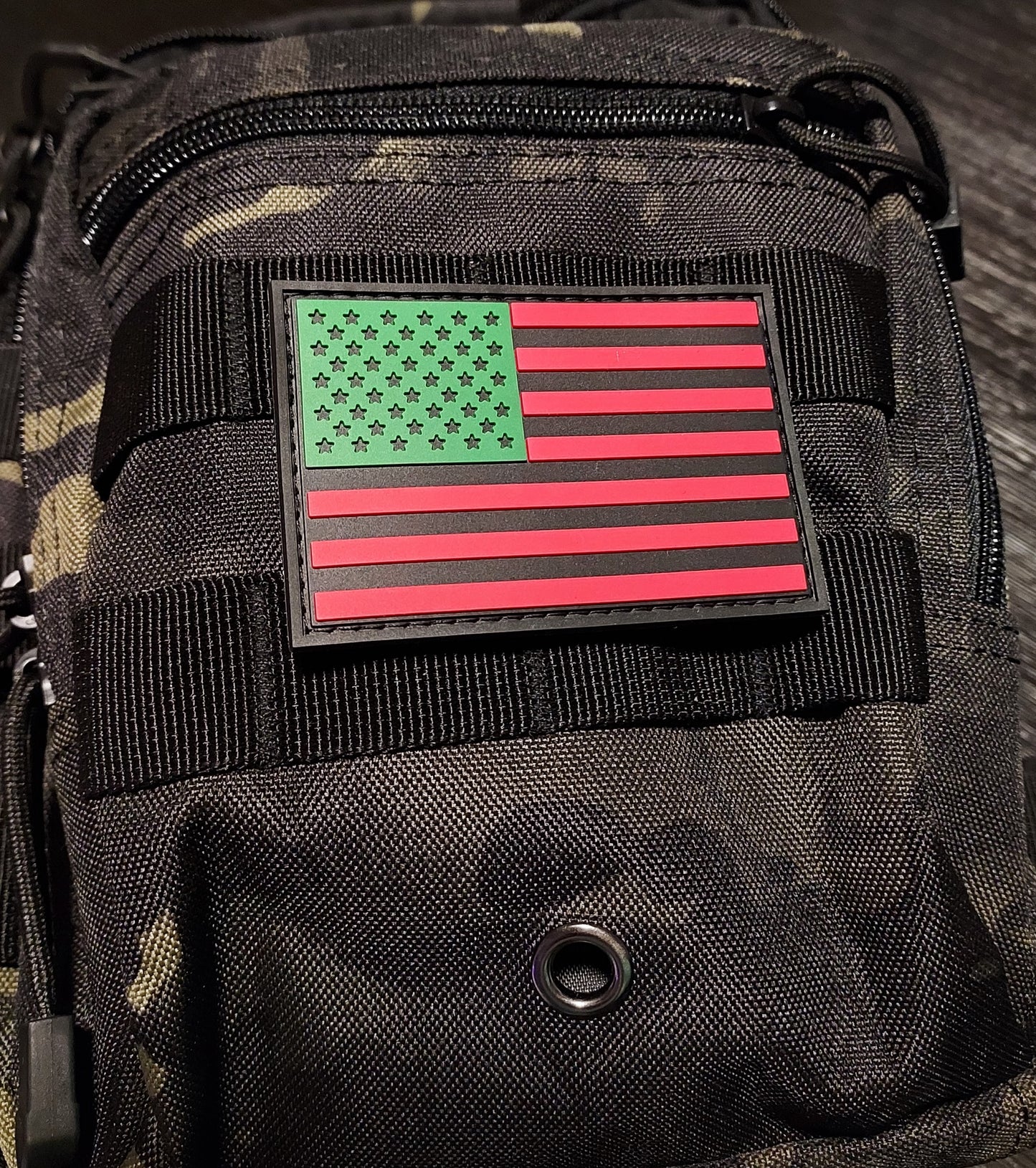 African American Flag Patch